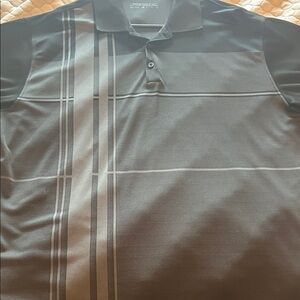 Nike Golf Black and Gray Polo Shirt